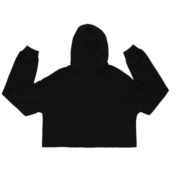 Anti-Social Cheer Mom | Embroidered Cropped Hoodie - Image 3